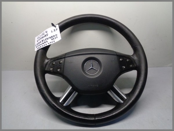 Mercedes R251 W164 Airbag steering wheel Tiptronic leather 1644604703 9E37 L37