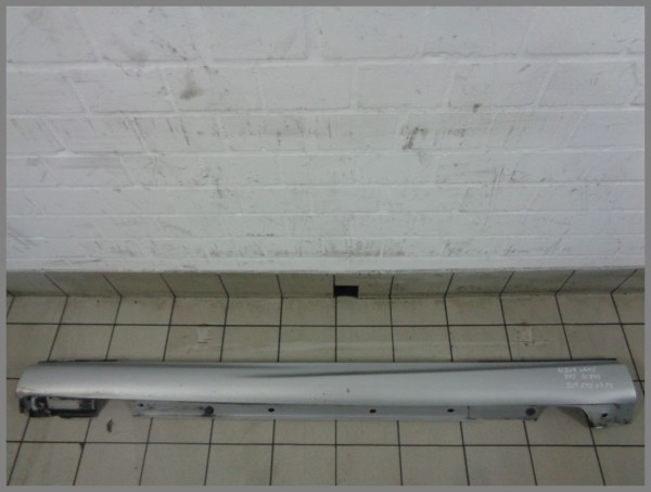 Mercedes A209 W209 CABRIO AMG Seitenschweller LINKS 775 Silber 2096980325 Original