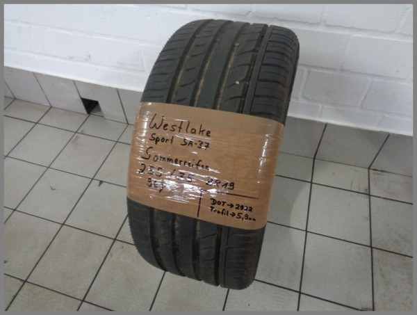 1x Westlake 255 35 R19 96Y Sport SA-37 DOT2922 5,9mm Sommerreifen