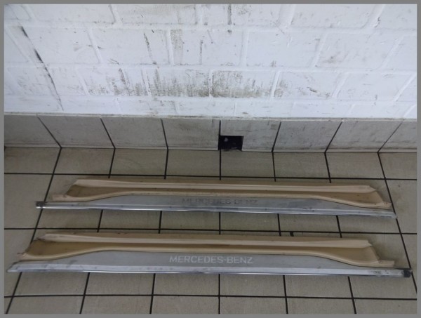 Mercedes R129 SL door sills BEIGE left right SET 1296800435 1296800335