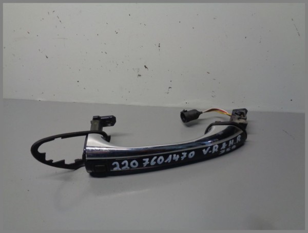 Mercedes W220 Türgriff Vo.+Hi. Rechts Keyless GO 2207601470 359 Tansanitblau