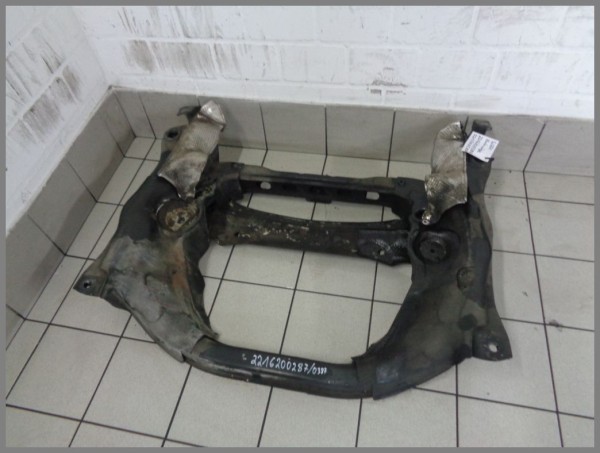 Mercedes Benz W221 front axle subframe integral carrier 2216200287 original