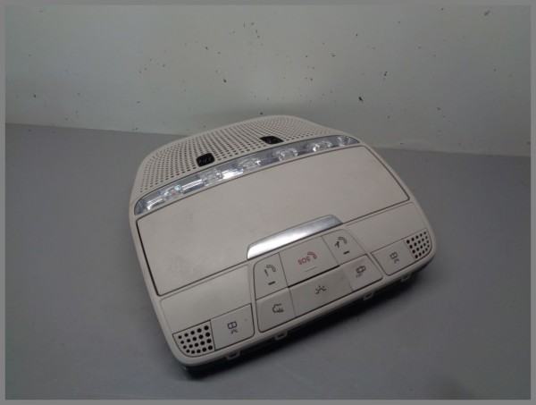 Mercedes W205 Innenraumleuchte 0009002307 7H52 Grau Dachbedieneinheit Original