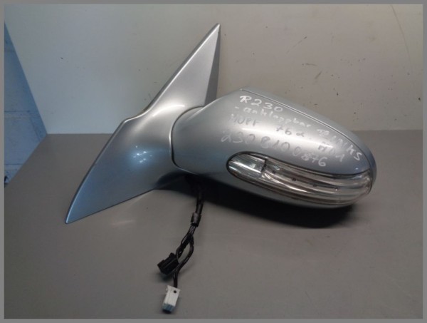 Mercedes R230 Außenspiegel anklappbar 762 Tellur Silber Links 2308100776 BJ.2005 MOPF A01