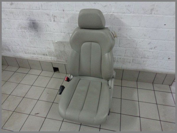 Mercedes A208 CLK Cabriolet Leather Beige 8G70 Driver&#039;s Seat Left Original