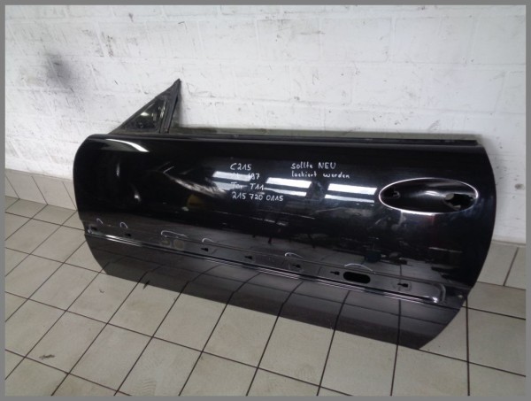Mercedes Benz MB W215 CL-Class Front Door LEFT 197 Black 2157200115 T11