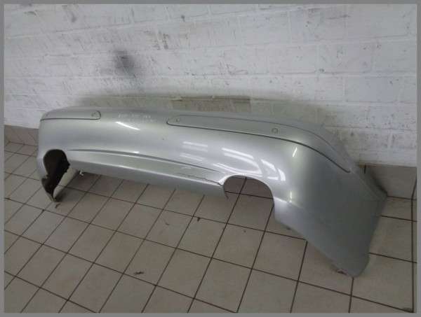 Mercedes Benz SL R230 PDC Stoßstange HINTEN 775 Iridiumsilber 2308850125 S49 beschädigt