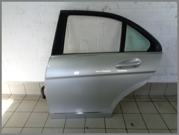 Mercedes W204 Limousine Tür Hinten Links 775 Iridiumsilber Avantgarde Original