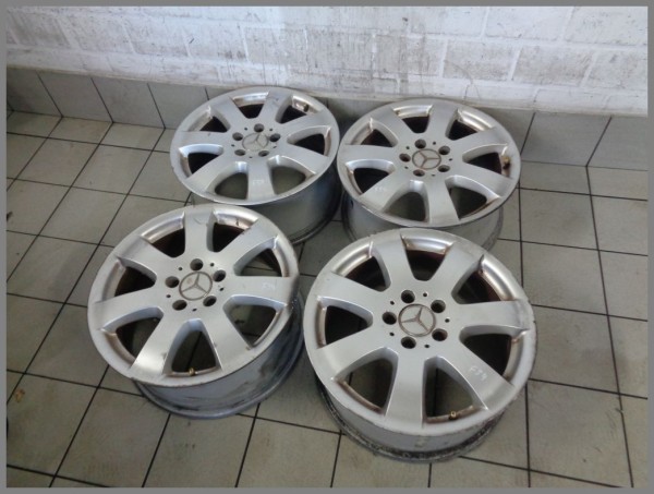 Mercedes Benz R251 W164 Alloy Wheels 7,5x17 ET56 Original 2514011002 SET F34