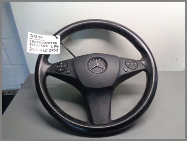 Mercedes Benz W204 C-Klasse Lenkrad Lederlenkrad 2044603203 9E84 L74 Original
