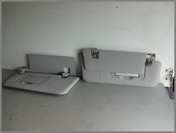 Mercedes Benz W164 sun visor trim SET 1648100910 1648101010 7F59