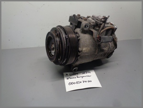 Mercedes Benz W204 W212 Mopf W205 M274 CGI Klimakompressor 0008307400 Original
