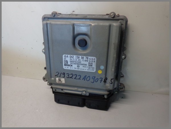 Mercedes W219 CLS320 CDI engine control unit 6421509078 BOSCH 0281013704