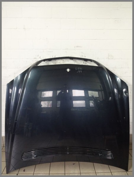 Mercedes Benz W220 bonnet hood 189 emerald black 2208800157 original K133 original