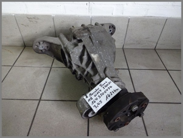 Mercedes Benz W164 R251 Differential 142tkm 3,45 Rear axle gearbox 1643500474