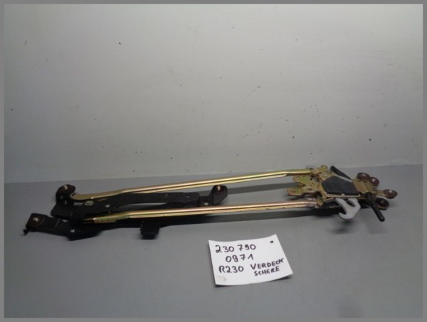 Mercedes R230 SL Verdeck Verschluss Variodach 2307900971 Original Verdeckschere