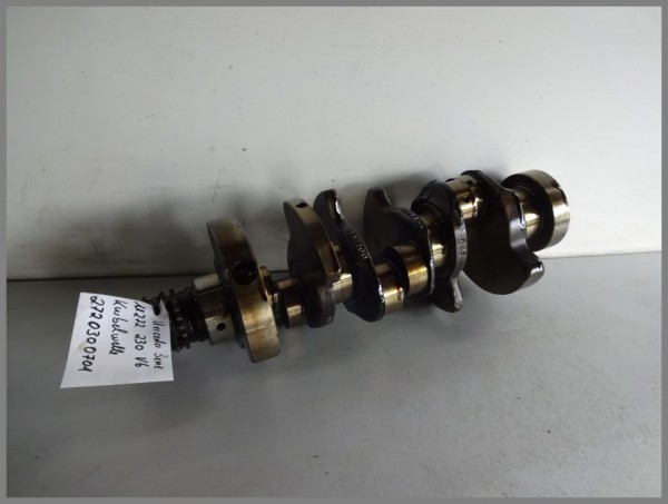 Mercedes Benz M272 C230 E230 crankshaft 2720300701 123tkm Original W211 W204