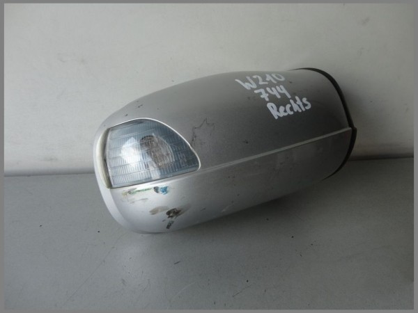 Mercedes Benz W210 BJ.01 Outside Mirror 744 Silver Mirror Right 2108100276