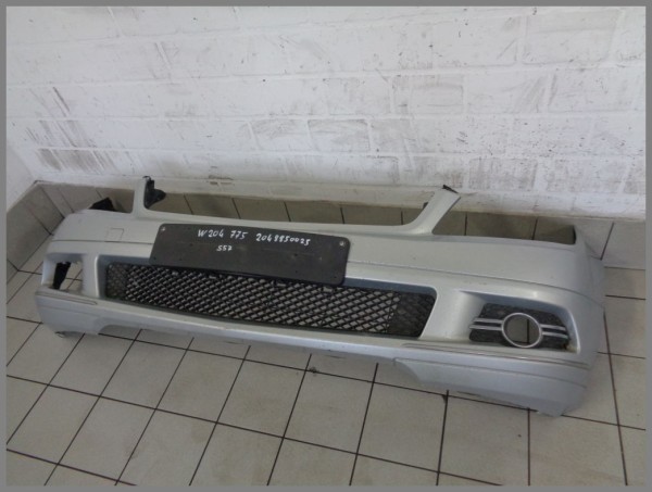 Mercedes W204 front bumper front 775 iridium silver 2048850025 S57