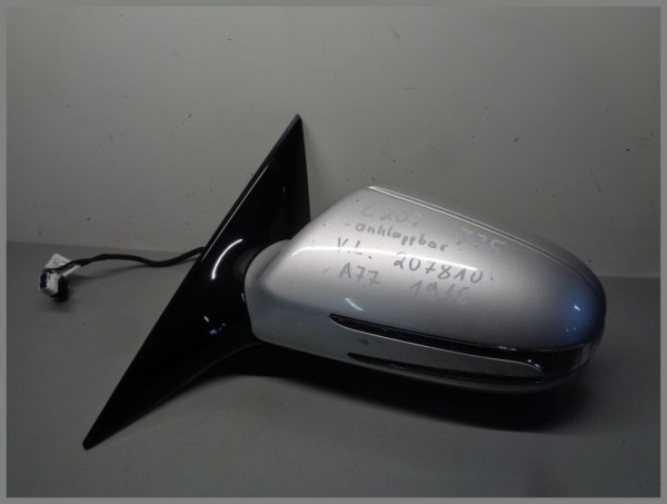 Mercedes A207 C207 Right Wing Mirror 775 Iridium Silver 2078101916 Original