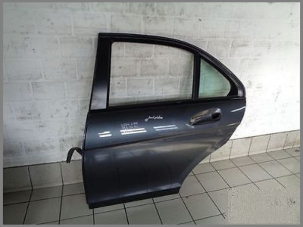 Mercedes W204 Limousine Tür Hinten Links 755 Tenoritgrau 2047302100 Original