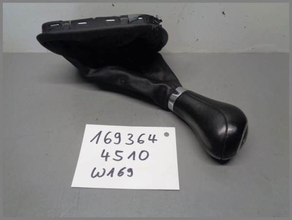 Mercedes Benz W169 shift bag shift knob leather black leather bag 1693644510
