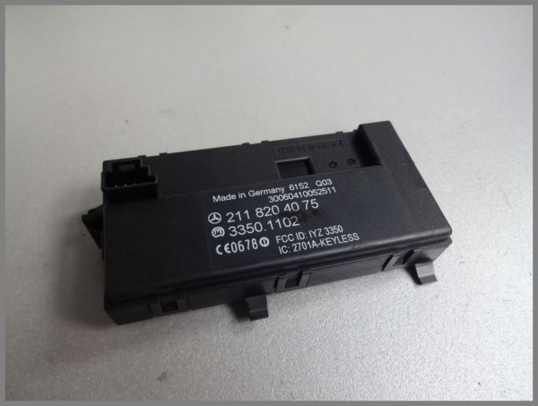 Mercedes Benz W211 W219 Keyless Go Antenne Modul 2118204075 Original