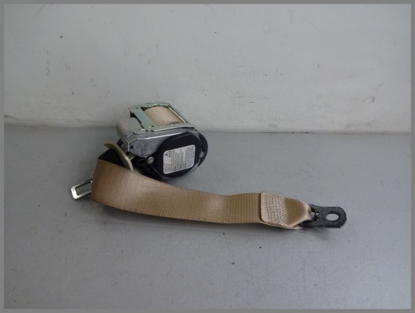 Mercedes W219 Seat Belt Rear Harness Left Belt 2198601985 Beige