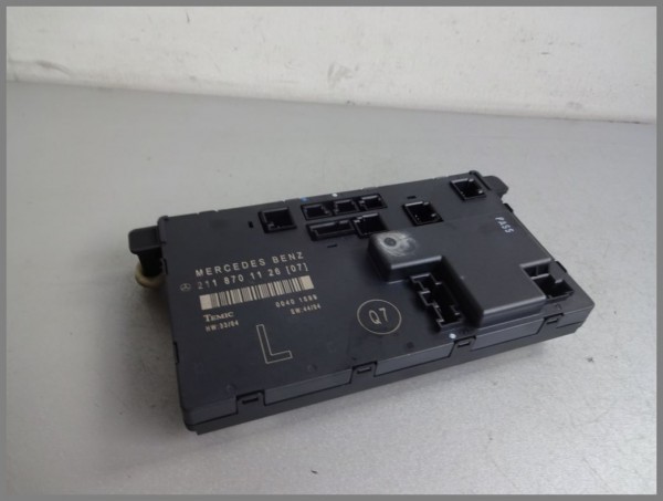 Mercedes Benz W211 Control Unit Door Control Unit Front Left 2118701126 Temic