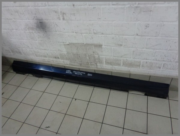 Mercedes W204 Side Skirt Right 890 Cavansite Blue 2046900440 Original