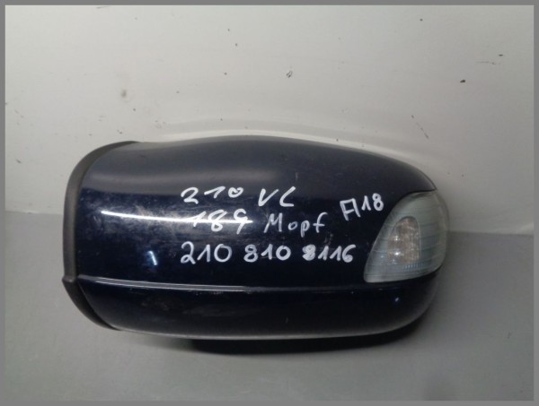 Mercedes W210 MOPF Außenspiegel 189 BLAU Spiegel LINKS 2108108116 A18 Original