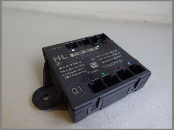 Mercedes Benz W204 Door Control Unit Rear Left 2048702326 Control Unit Original