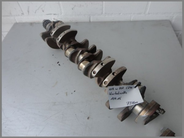 Mercedes Benz MB W202 C280 crankshaft shaft crank A10415 73tkm R129 320 M104