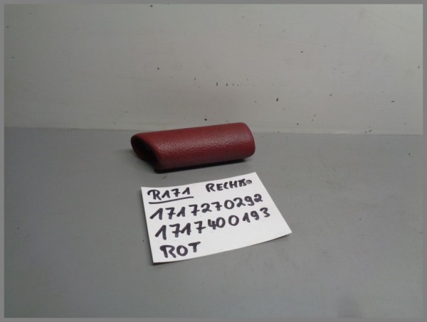 Mercedes R171 interior door handle left 1717270292 1717400193 3C90 Red