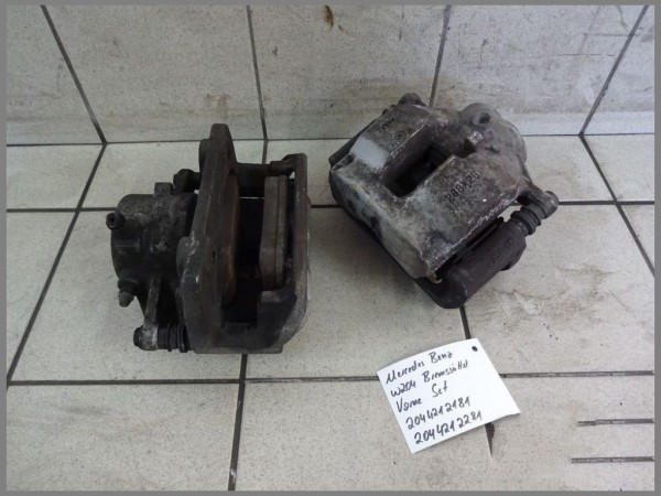 Mercedes W204 BJ.09 Brake Calipers SET 2044212181 2044212281 Front