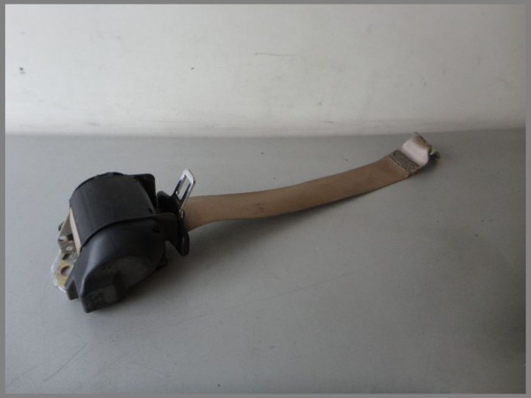 Mercedes Benz W210 seatbelt strap rear right 2108600485 / 8F29 Beige