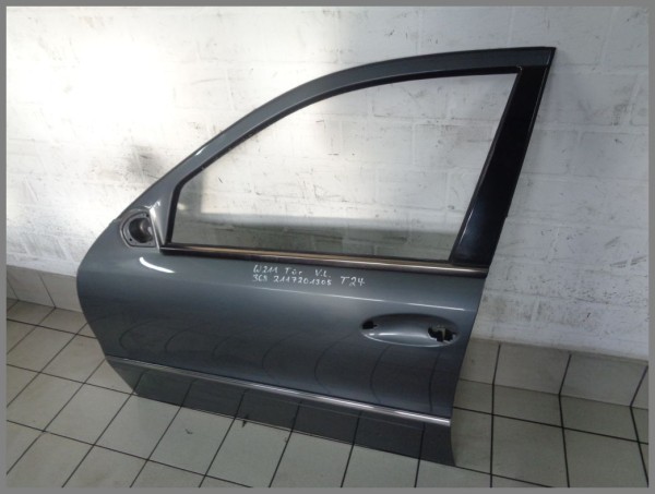 Mercedes W211 S211 E-Klasse Tür Vorne Links 368 Flintgrau 2117201305 Original