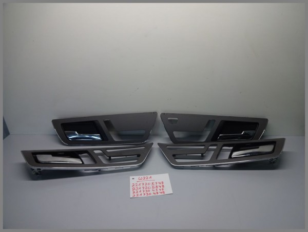 Mercedes Benz MB W221 door handle door opener panel inside handle SET 2217205748