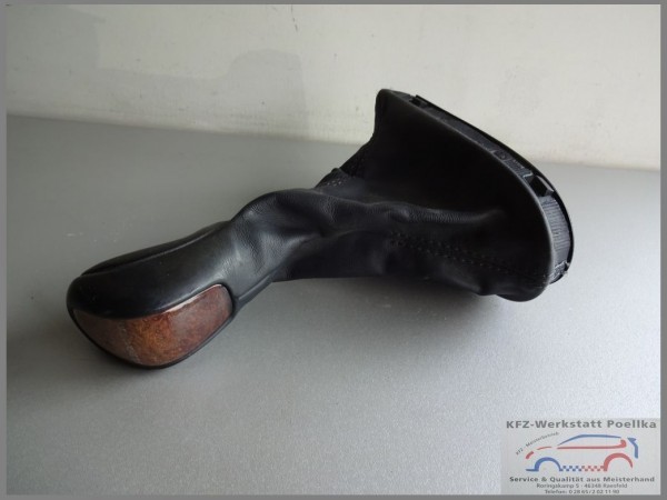 Mercedes Benz MB W211 Schaltsack Wahlhebel Leder Schwarz Ledersack 2112671110