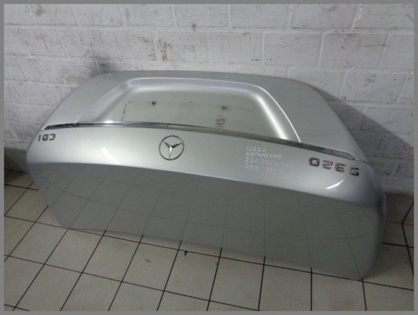 Mercedes Benz W221 Rear Back Trunk Clap 775 Silver 2217500275 H07