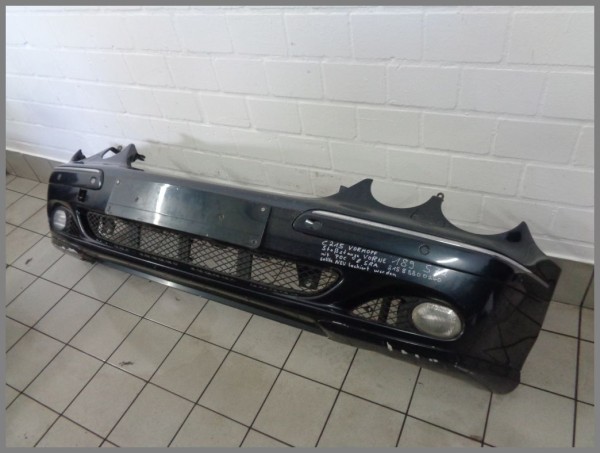 Mercedes W215 Stoßstange PDC BJ.1999 Vorne 189 Smaragdschwarz 2158800240 S72