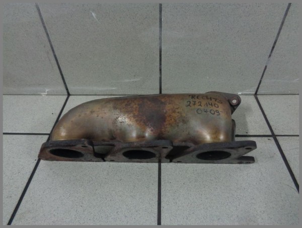 Mercedes R171 V6 M272 Exhaust Manifold Right 2721400409 Original