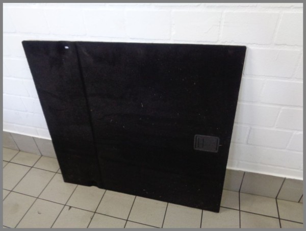 Mercedes Benz W221 S-Class floor carpet trunk rear black 2216800042 9F28