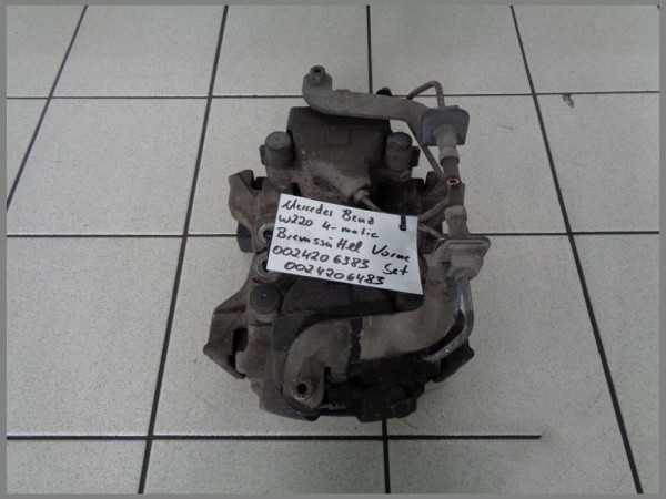 Mercedes w220 Calipers Caliper 4-Matic 4matic Front 0024206383 0024206483