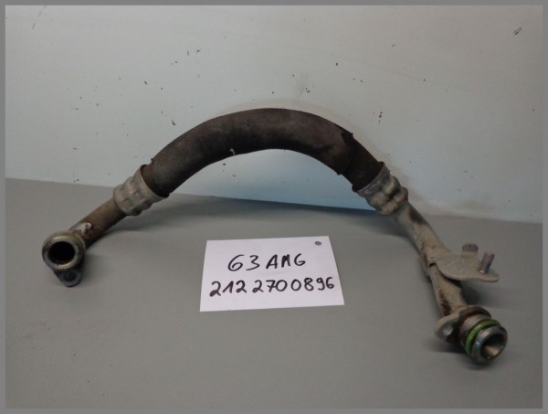 Mercedes W212 63 AMG M156 transmission oil cooler line line oil cooler 2122700896