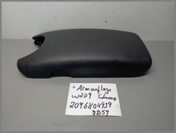 Mercedes W209 CLK center armrest cover center console 2096804939 9D59 Black