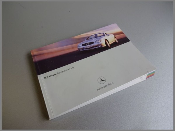 Mercedes Benz R170 SLK-Class Operating Instructions 1705843296