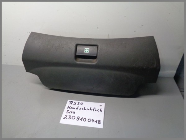 Mercedes Benz R230 SL Handschuhfach unterm Sitz 2309100418 Schwarz Original