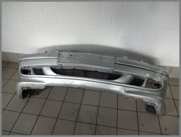 Mercedes Benz MB W208 Stoßstange Vorne 744 Silber 2088850225 Original S2011