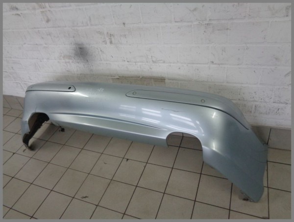 Mercedes Benz SL R230 PDC Stoßstange HINTEN 762 Tellursilber 2308850125 S42 beschädigt